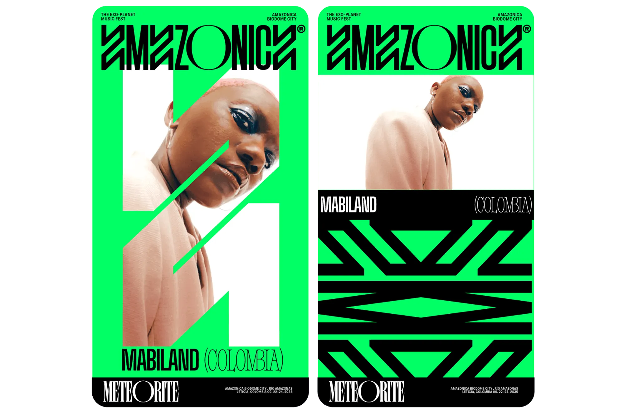Artist announcement posters