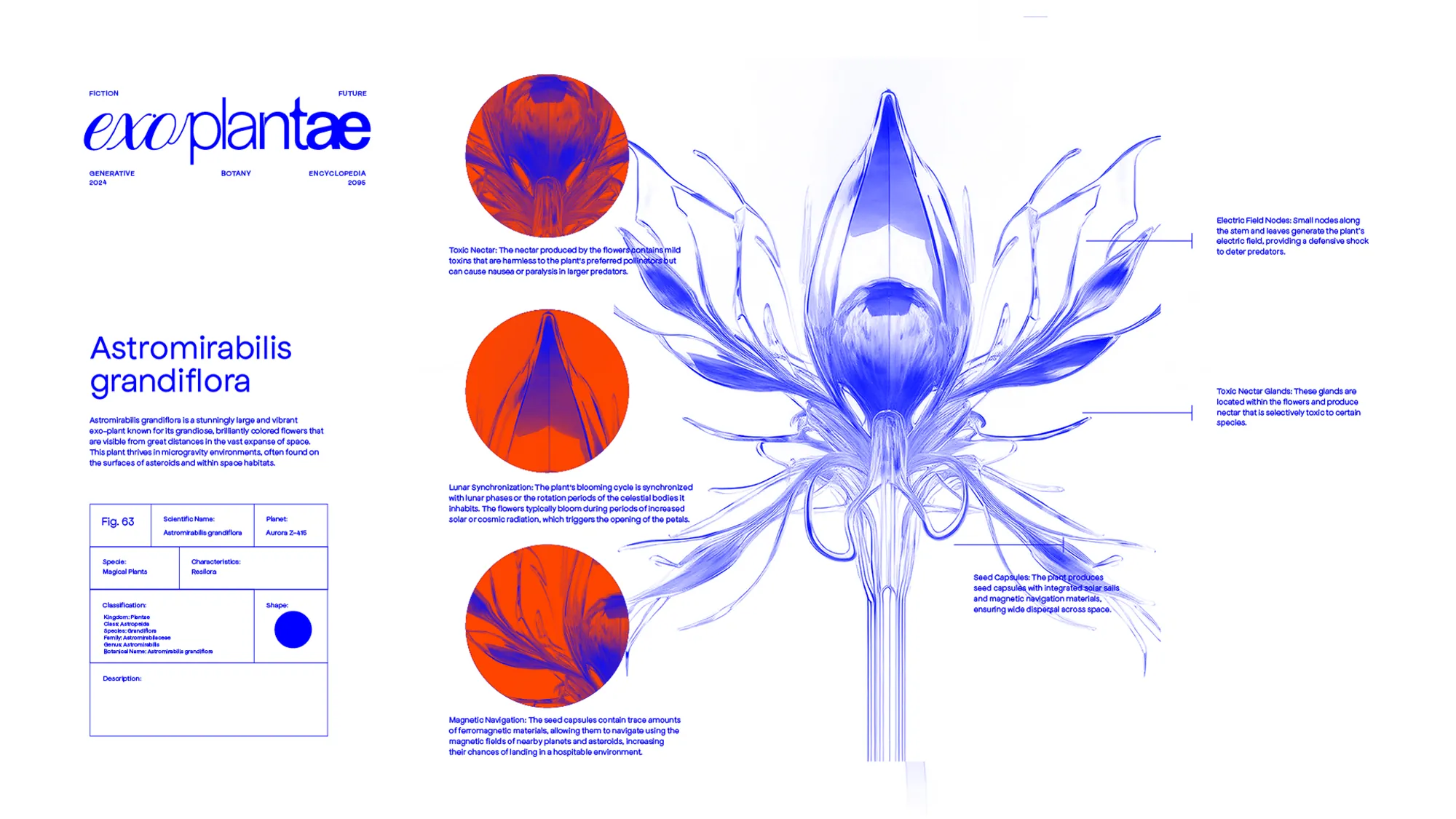 Specimen sheet for Astromirabilis grandiflora