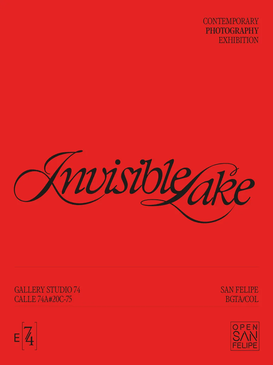 Red Invisible Lake poster